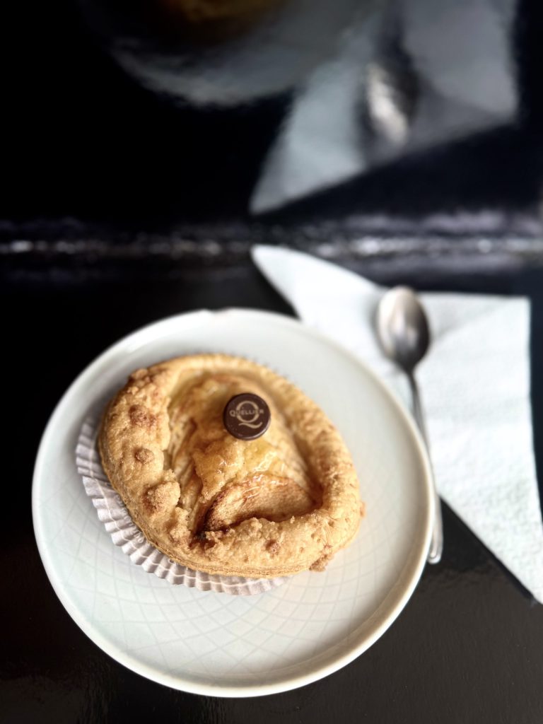 Tarte fine pomme et crumble