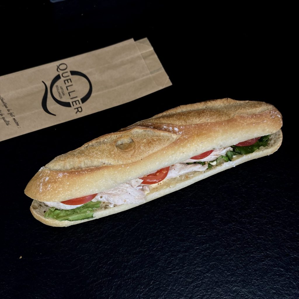 Sandwich Poulet Crudités